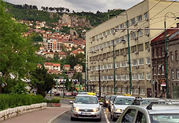 Straßenbild Bosnien und Herzegowina