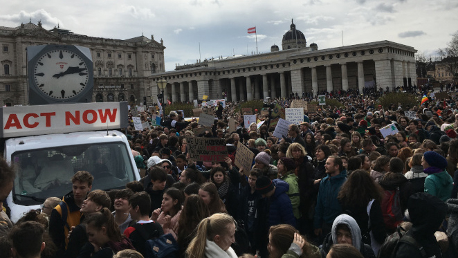 Fridays-for-Future-Demonstration in Wien 2019 
